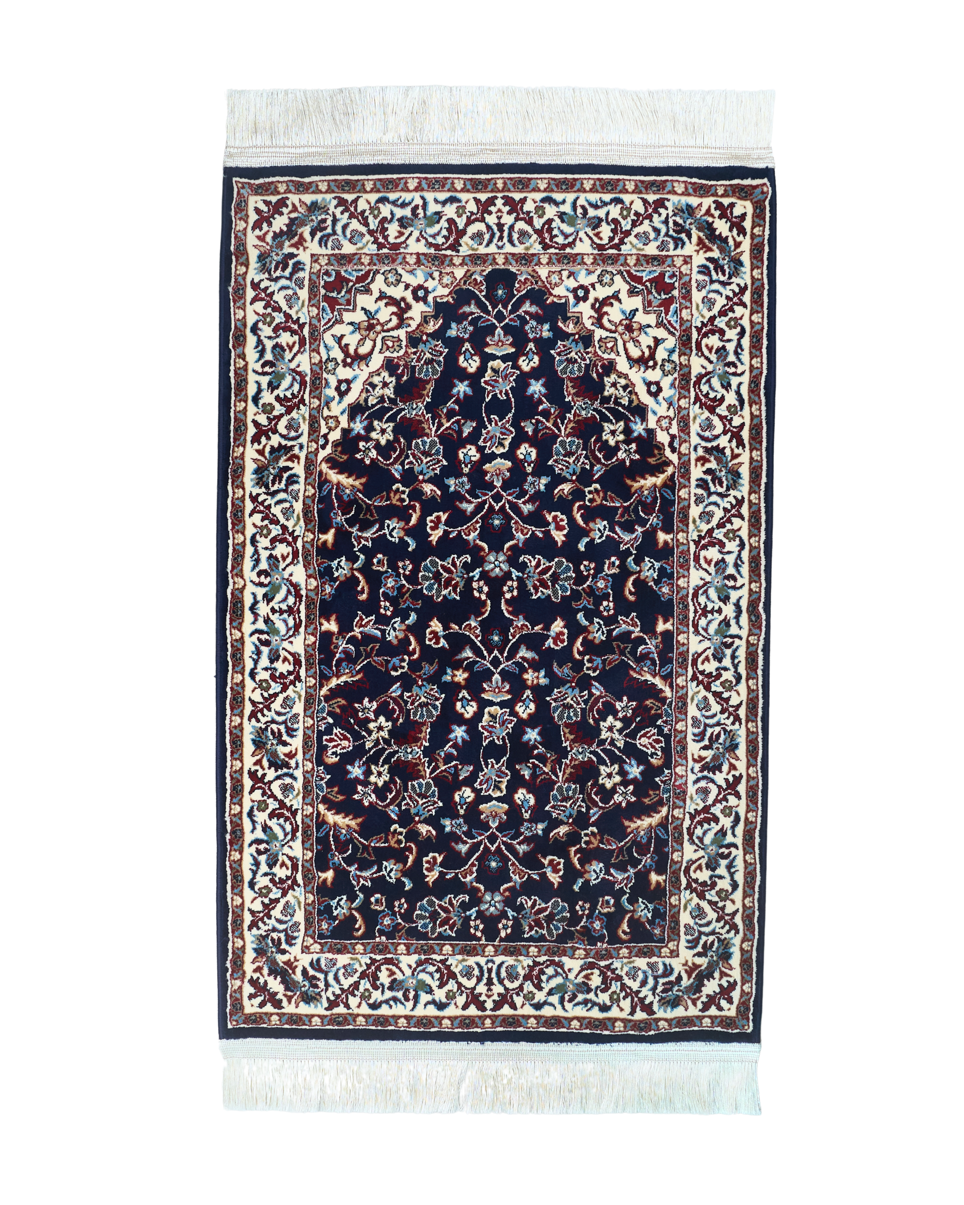 RW 002 Rawdah Standard Prayer Mat 8mm - Blue