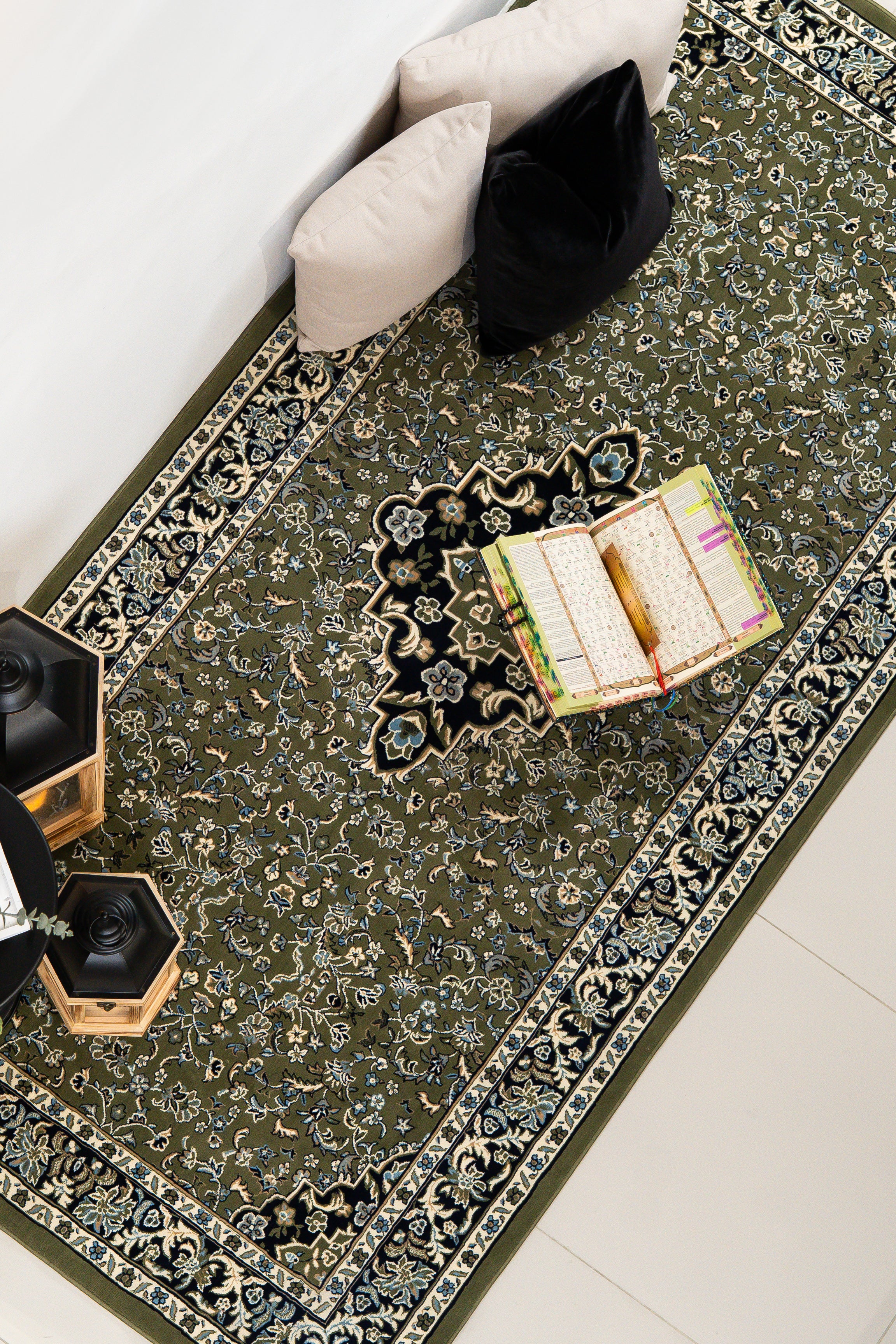 MR601 Green Raudah Mosque Roll 8mm