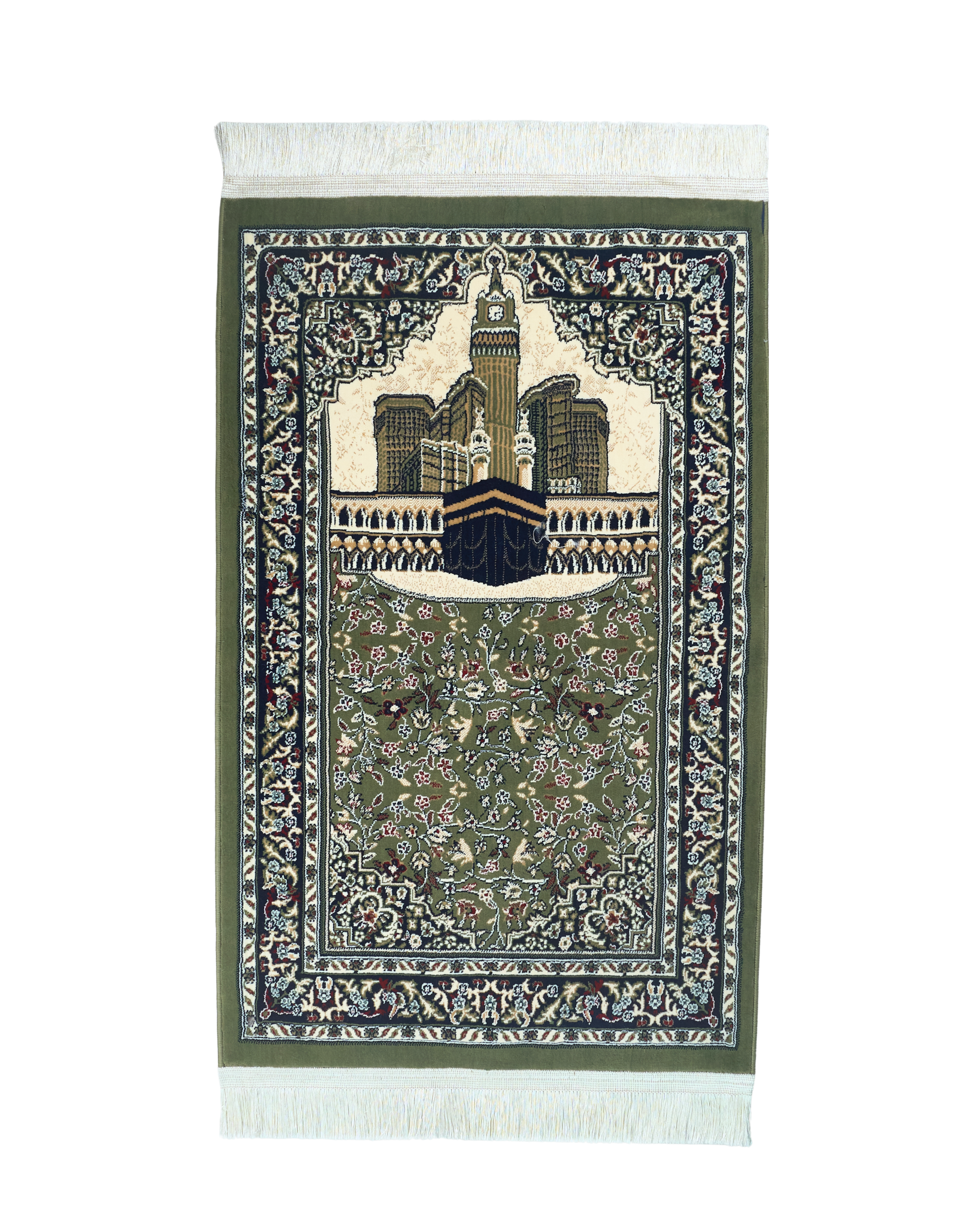 MEC 004 Kaabah Prayer Mat 8mm - Green