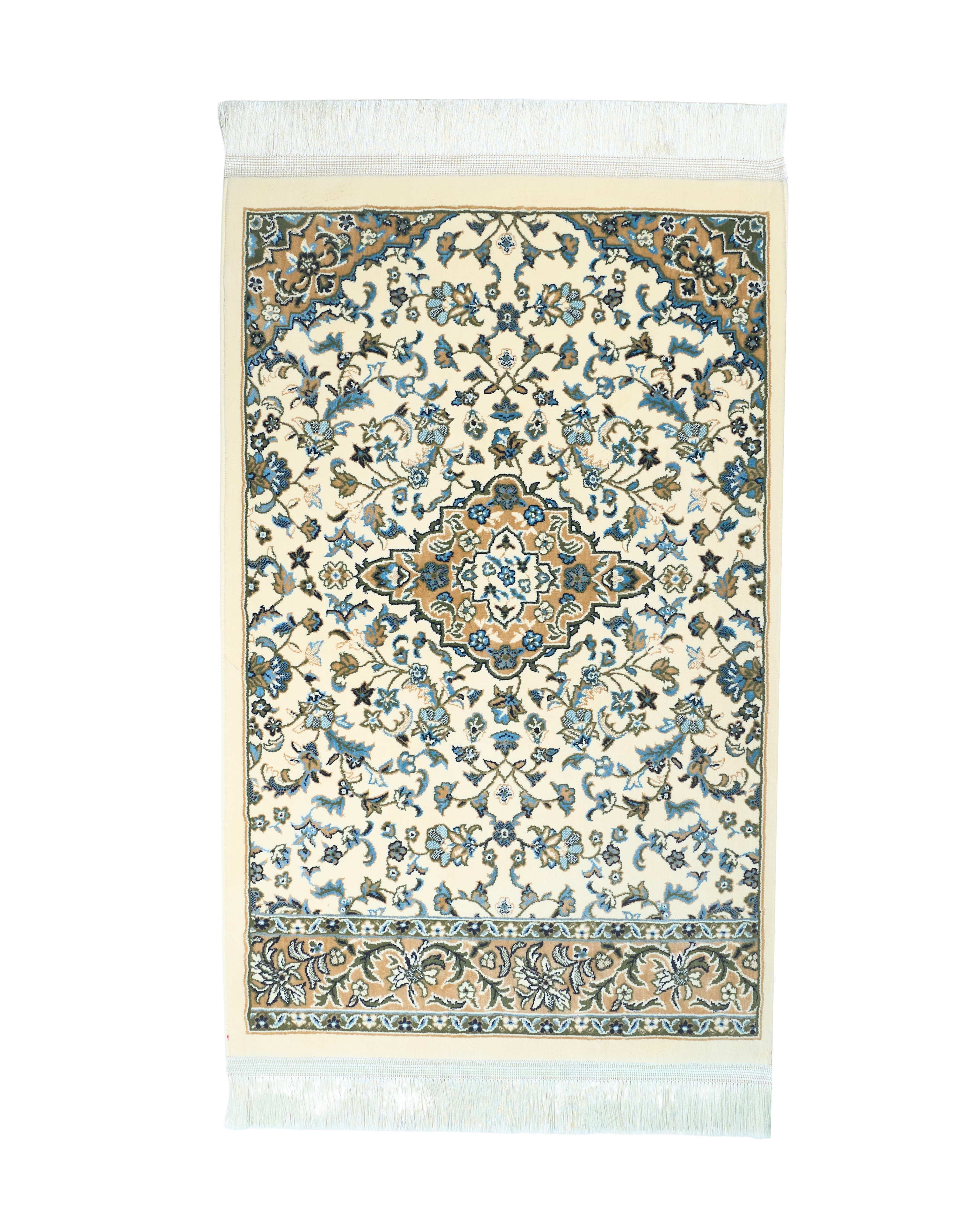 RW 001 Rawdah Standard Prayer Mat 8mm - Cream