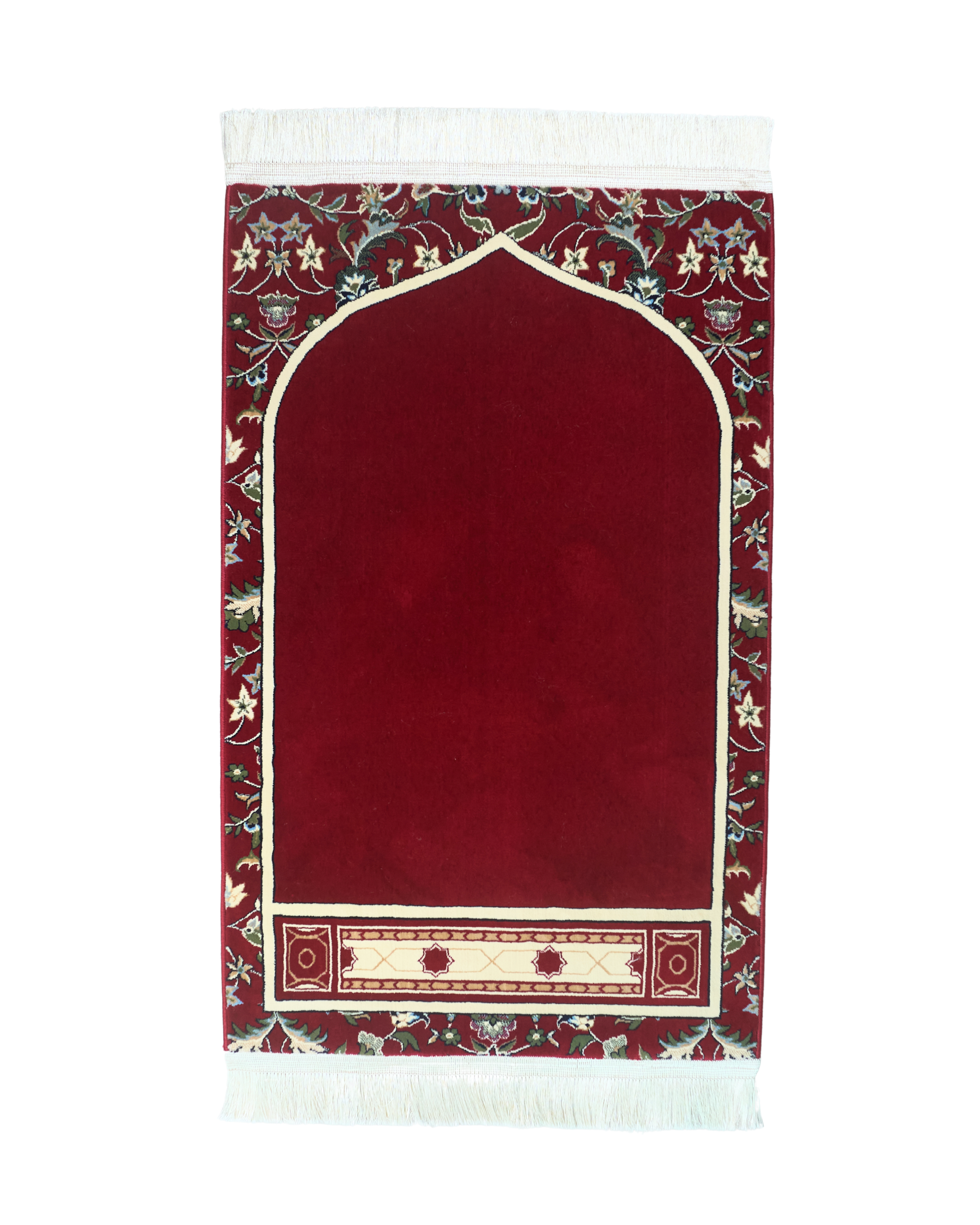 MEB 001 Mehrab Standard Prayer Mat 8mm - Red