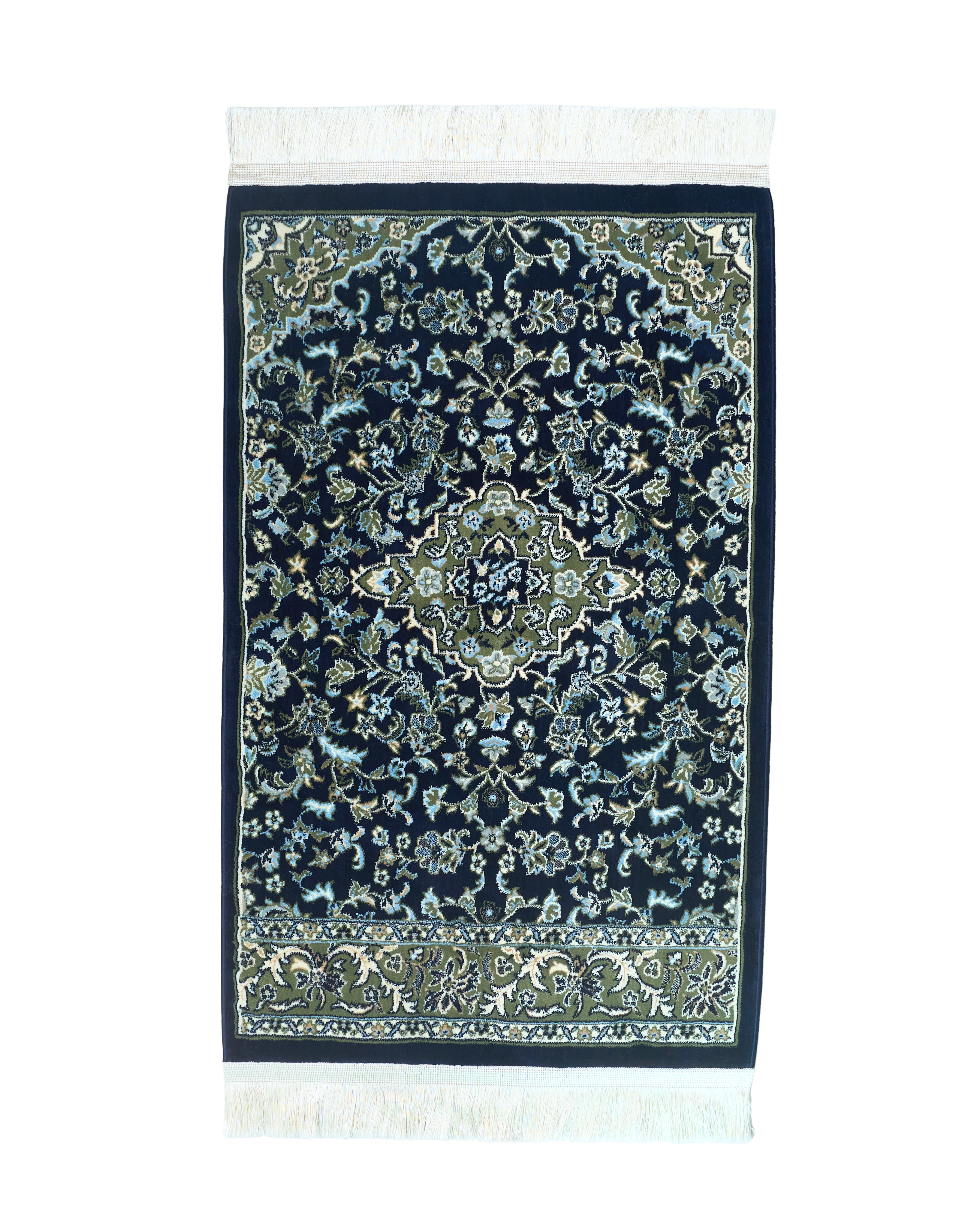RW 001 Rawdah Standard Prayer Mat 8mm - Blue