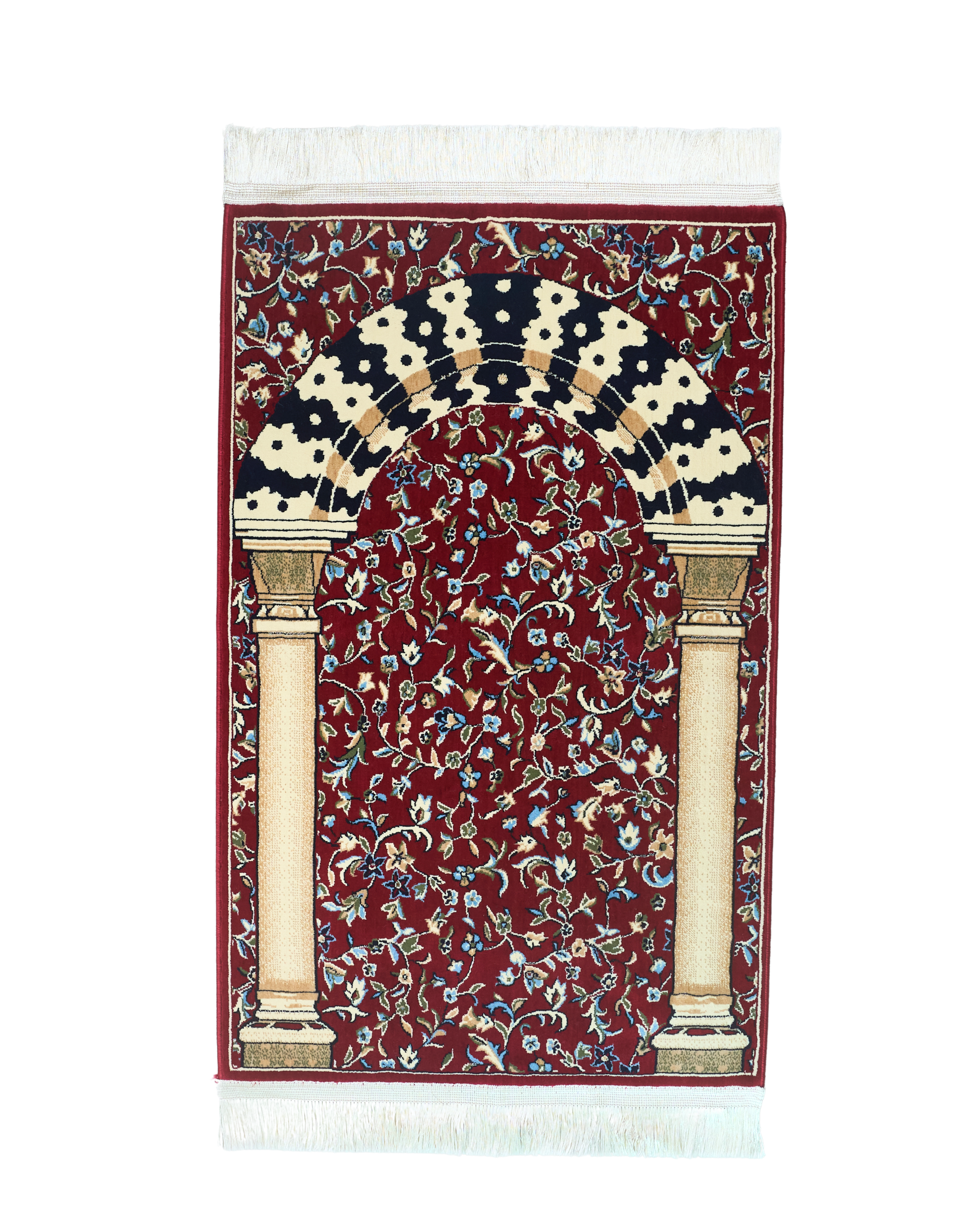 MEB 004 Mehrab Standard Prayer Mat 8mm - Red