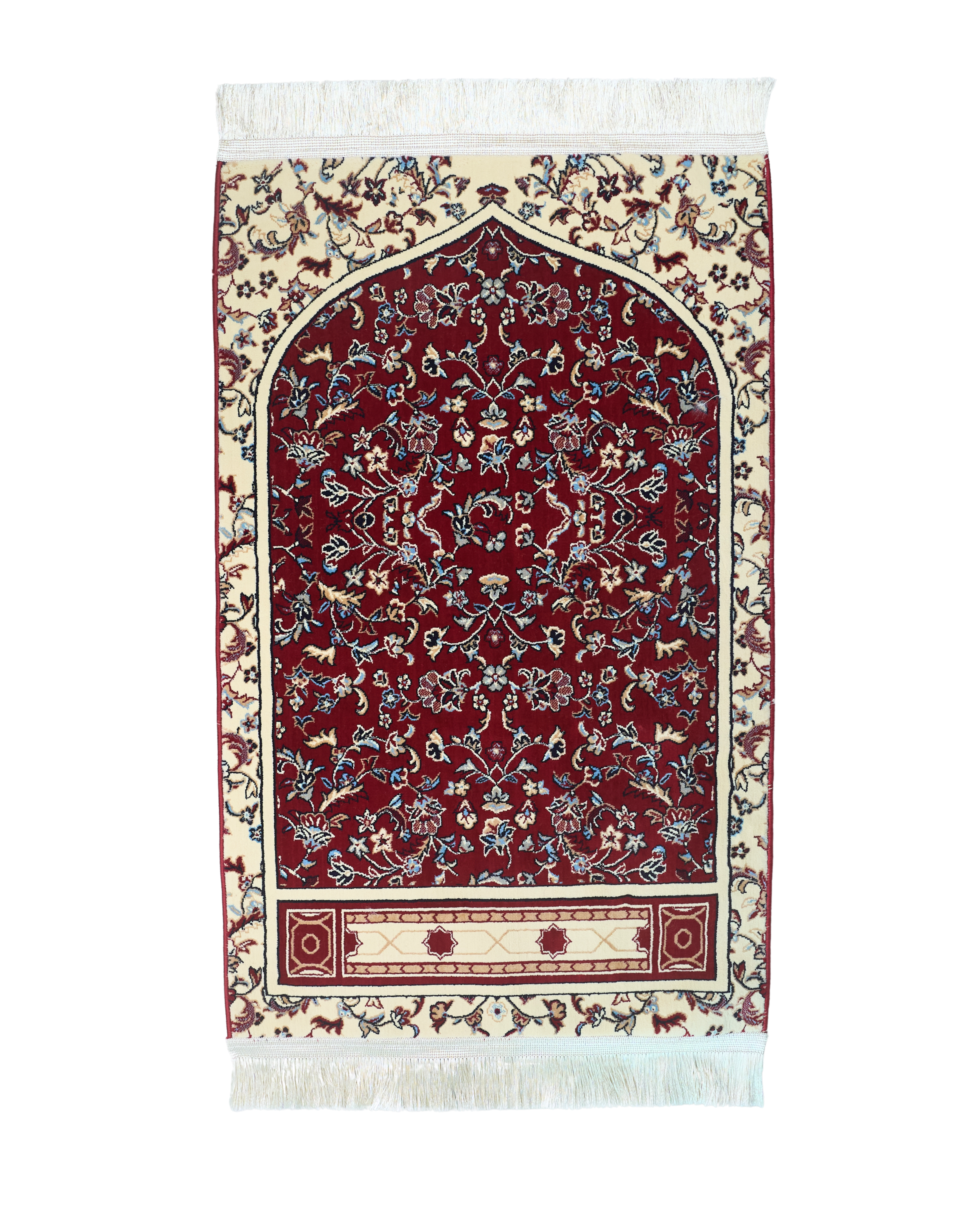 MEB 002 Mehrab Standard Prayer Mat 8mm - Red