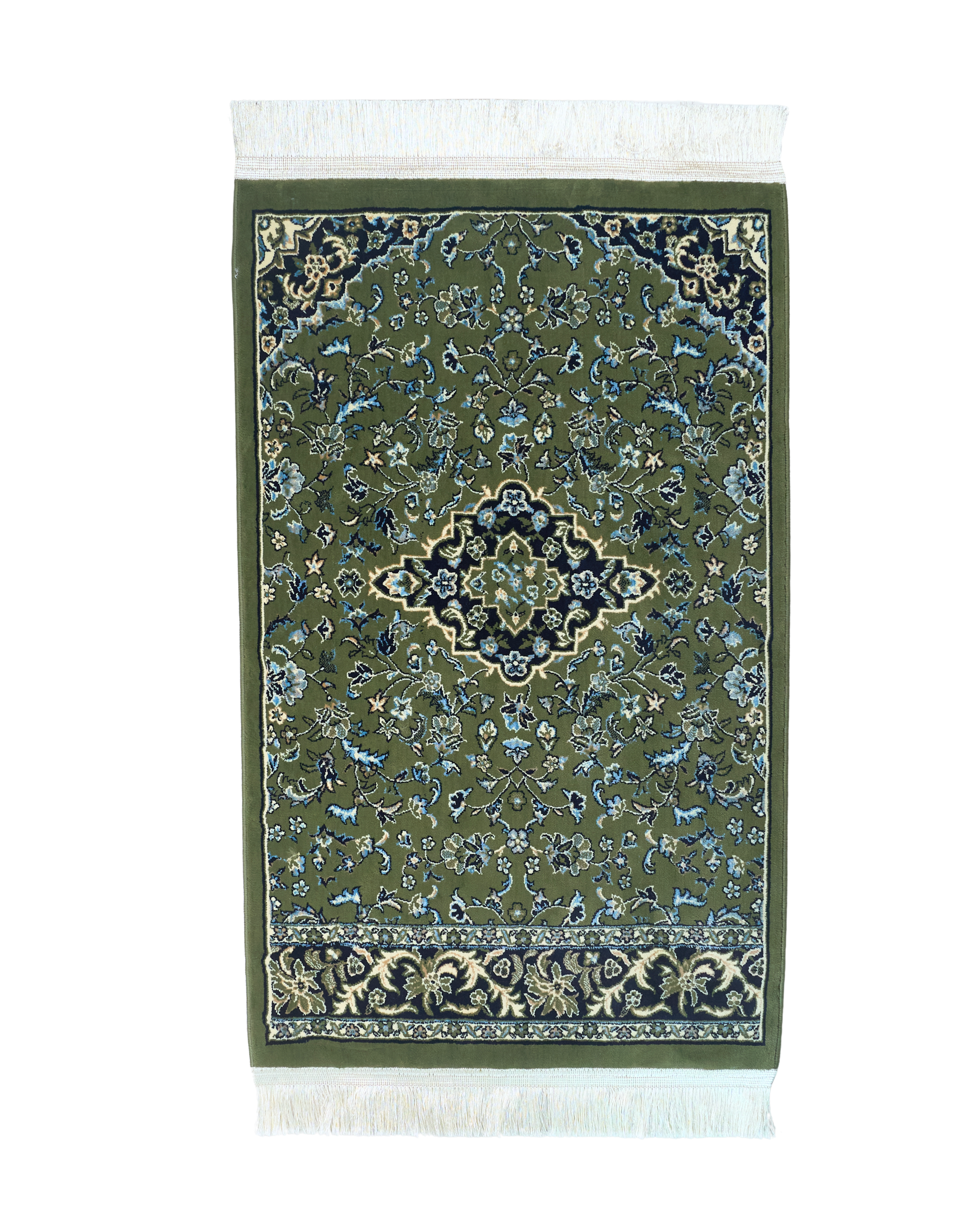 RW 001 Rawdah Standard Prayer Mat 8mm - Green