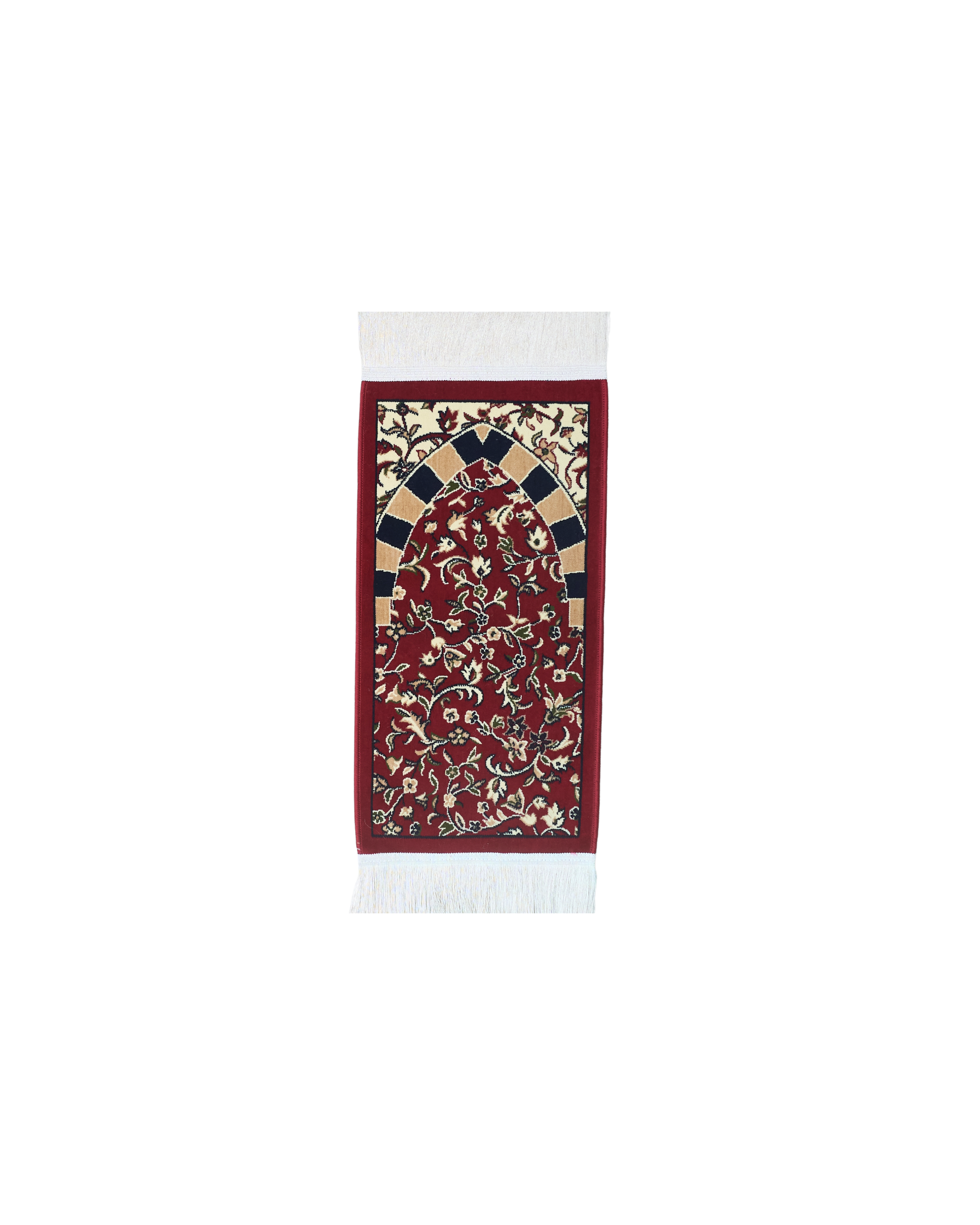 MEB 501 Mehrab Mini Prayer Mat 4mm - Red