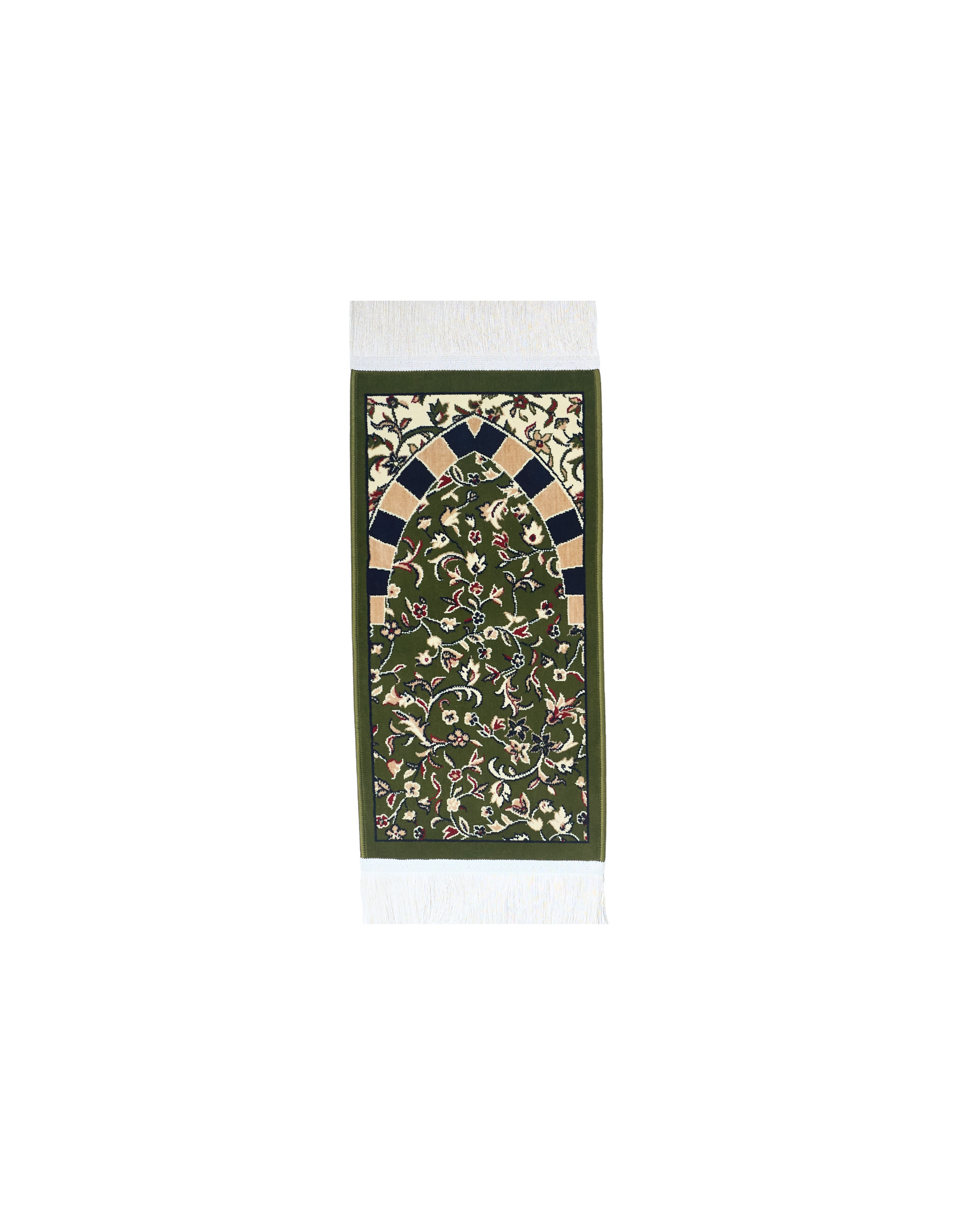 MEB 501 Mehrab Mini Prayer Mat 4mm - Green