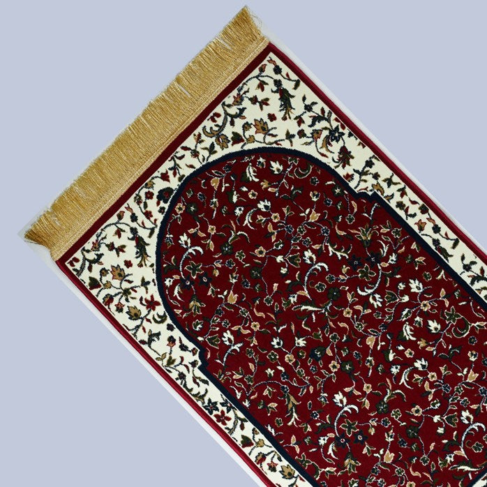 MEB 102 Mehrab Standard Prayer Mat 4mm - Red