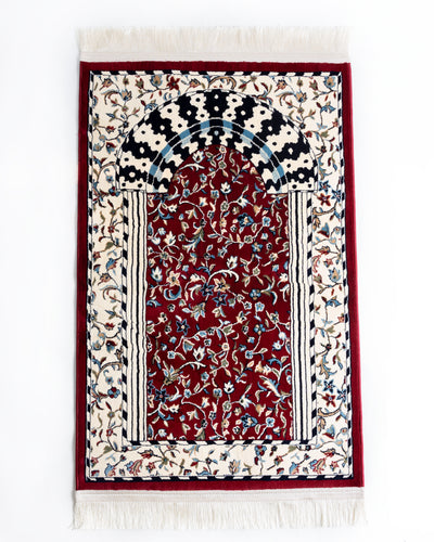 MEB 101 Mehrab Standard Prayer Mat 4mm - Red