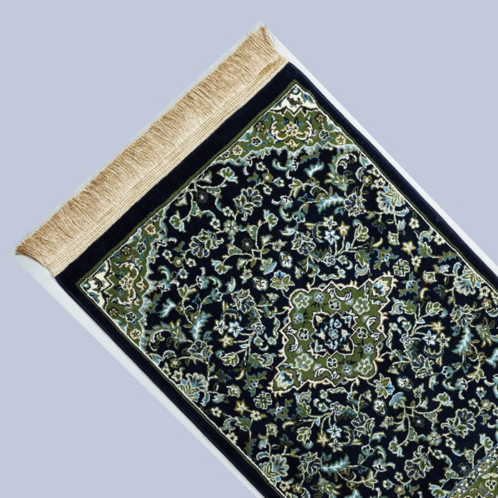 RW 001 Rawdah Standard Prayer Mat 8mm - Blue