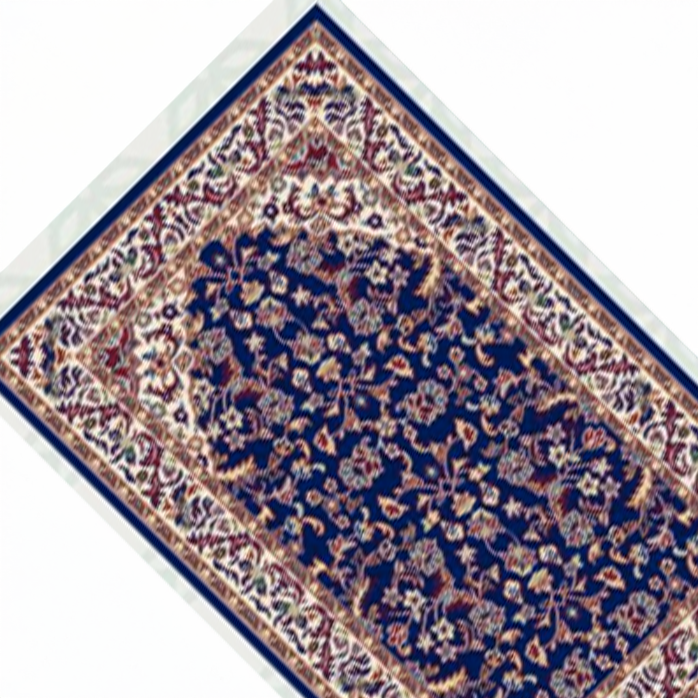 RW 002 Rawdah Standard Prayer Mat 8mm - Blue