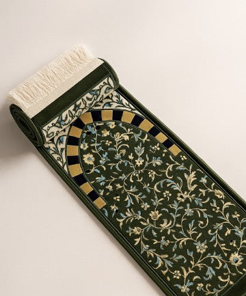 MEB 501 Mehrab Mini Prayer Mat 4mm - Green